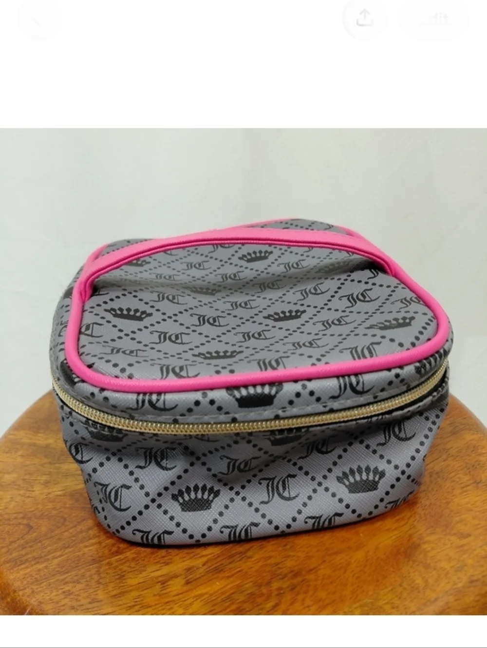 Juicy Couture Logo Makeup Bag